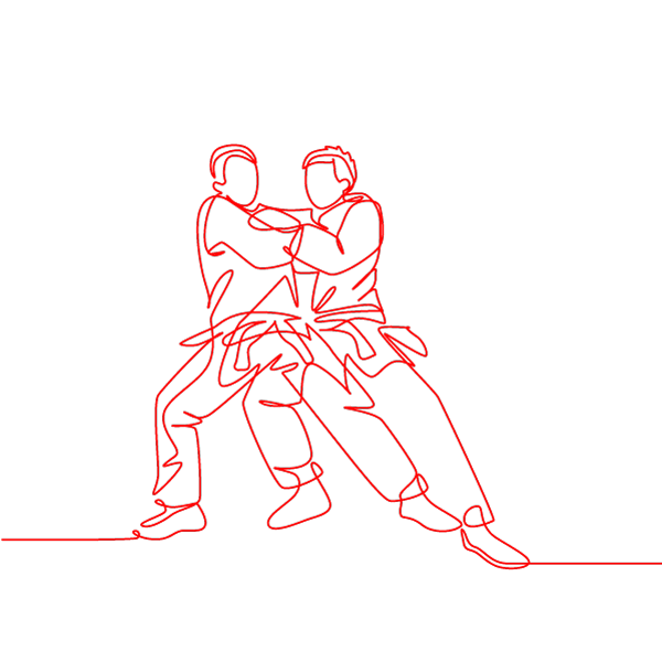 judo lineart griff